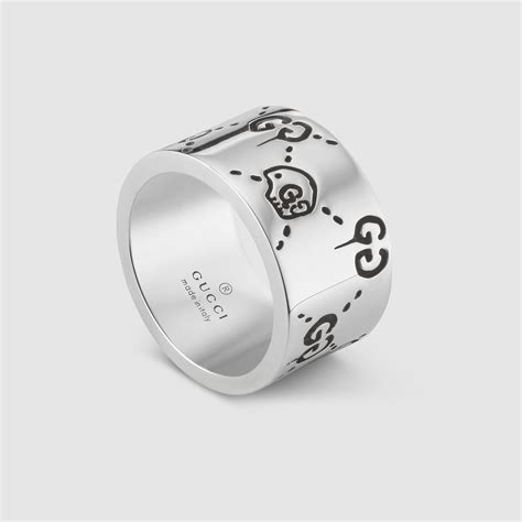 gucci ring replica|gucci ghost ring women.